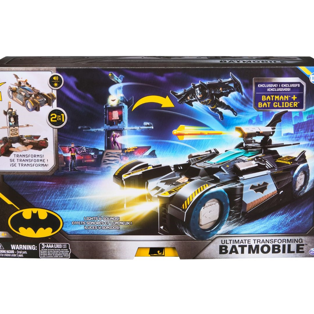 DC Comics Batman Transforming Batmobile Playset Spin Master